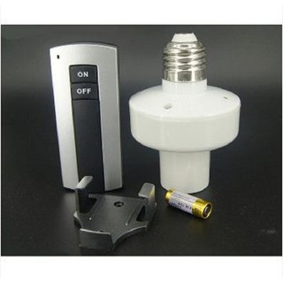 Đui đèn điều khiển từ xa RF E27 đen - Esmarthome