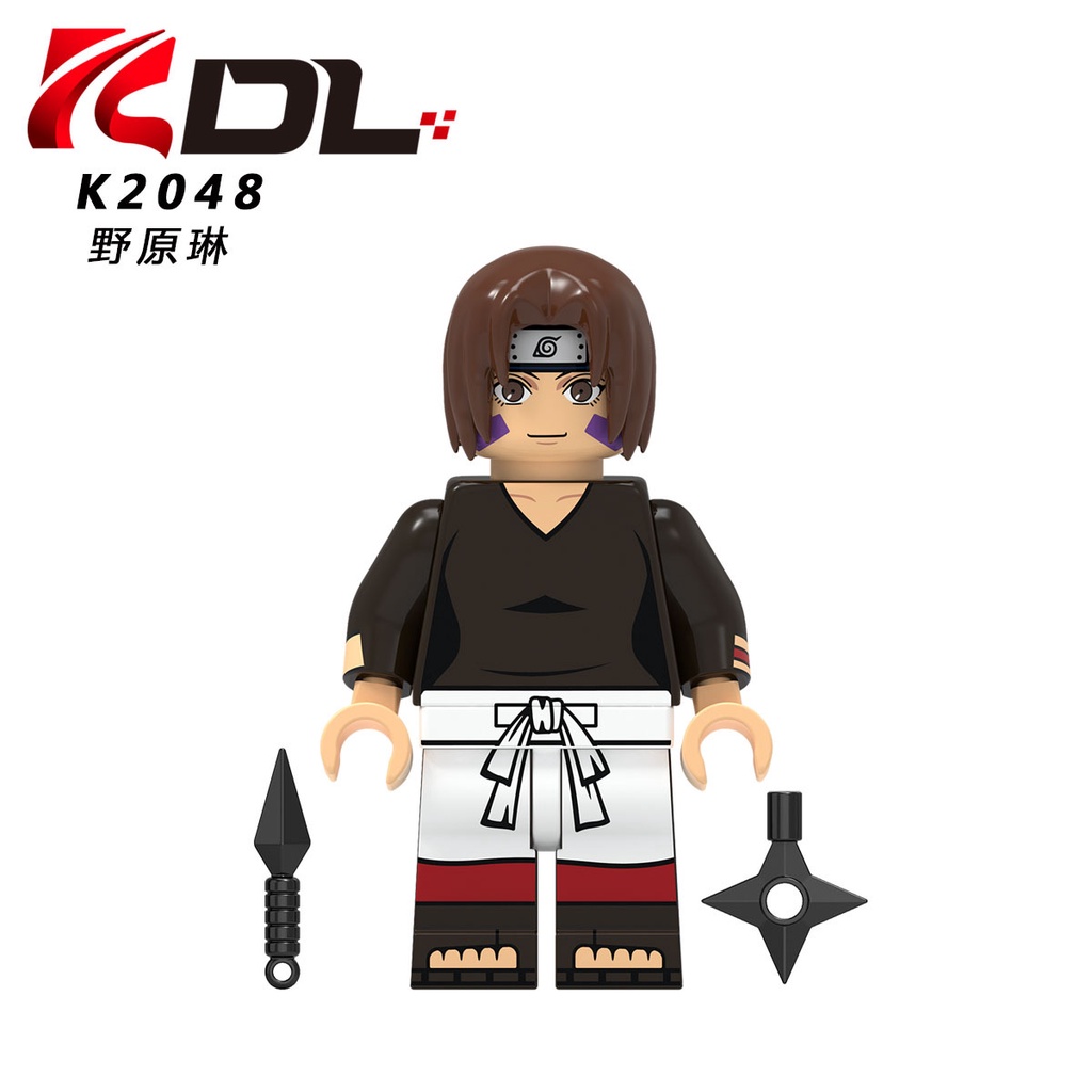 COMBO 8 Minifigures Đồ Chơi Lắp Ráp Nhân Vật Trong Naruto Kakashi Itachi Obito KDL807 Mẫu Mới