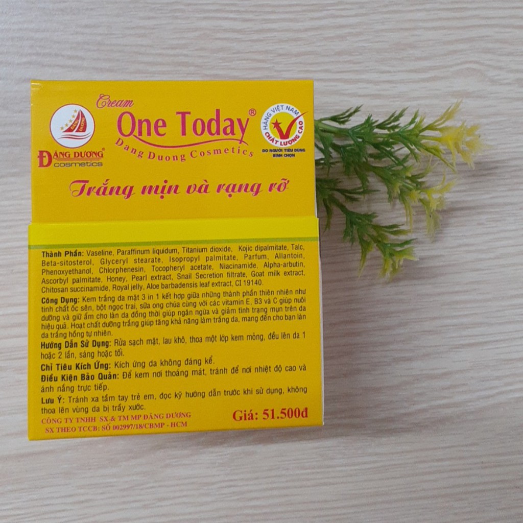 Onetoday: Kem trắng da 3in1 One Today 5g