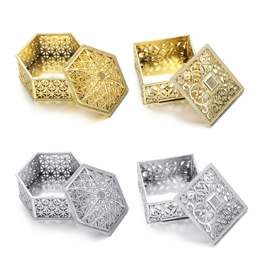 Hộp Đựng Kẹo Bằng Nhựa Trong Suốt Nhiều Màu Kiểu Cổ Điển