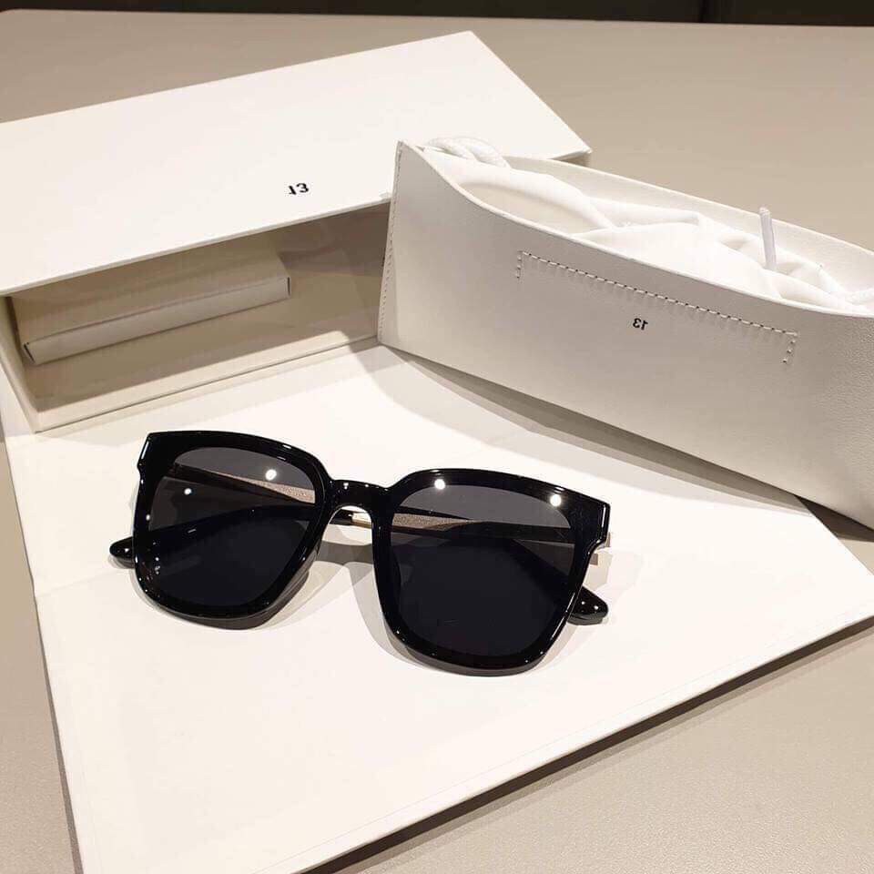 Freeship Kính mát nam nữ kính thời trang chống nắng tuyệt đối bảo vệ mắt-6035 Đen