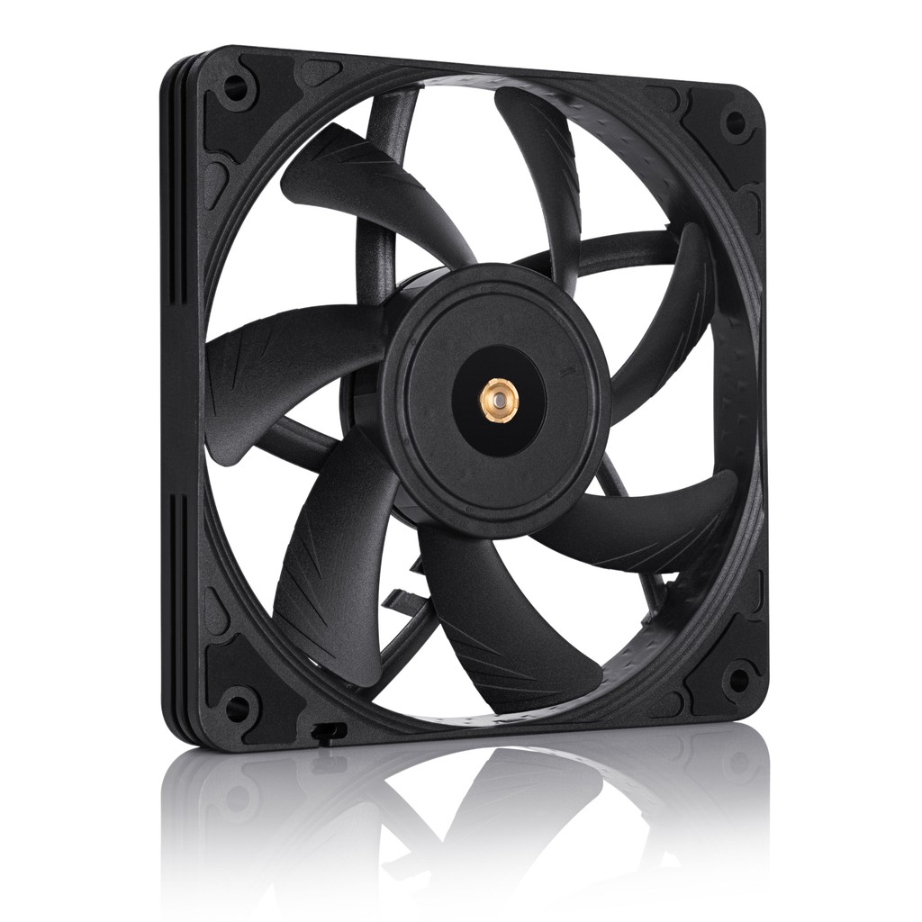 Quạt tản nhiệt Fan case 12cm Noctua NF-A12x15 PWM Chromax Black Swap - Slim fan Chính hãng BH 72 tháng, hiệu năng cao