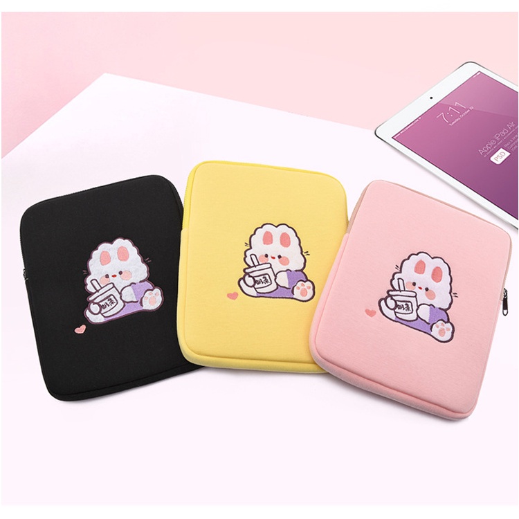 Túi Đựng Laptop Máy Tính Bảng 11 13.3 14.1 15.6 inch Họa Tiết Hoạt Hình Phong Cách Hàn Quốc