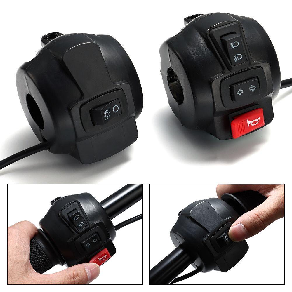 Đèn Chiếu Sáng Gắn Tay Lái Xe Đạp Điện 3 Trong 1