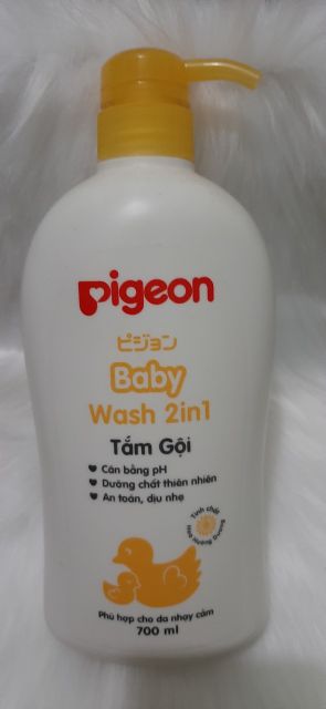 (700ml) Sữa tắm gội Baby Wash 2in1