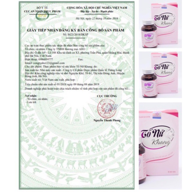 [MUA 2 TẶNG 1] [MUA 3 TẶNG2-]TỐ NỮ KHANG - CẢI THIỆN V1 - SÁNG DA - CẢI THIỆN NỘI TIẾT TỐ NỮ | BigBuy360 - bigbuy360.vn