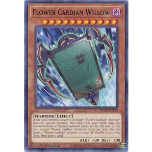 Thẻ bài Yugioh - TCG - Flower Cardian Willow / DLCS-EN129'