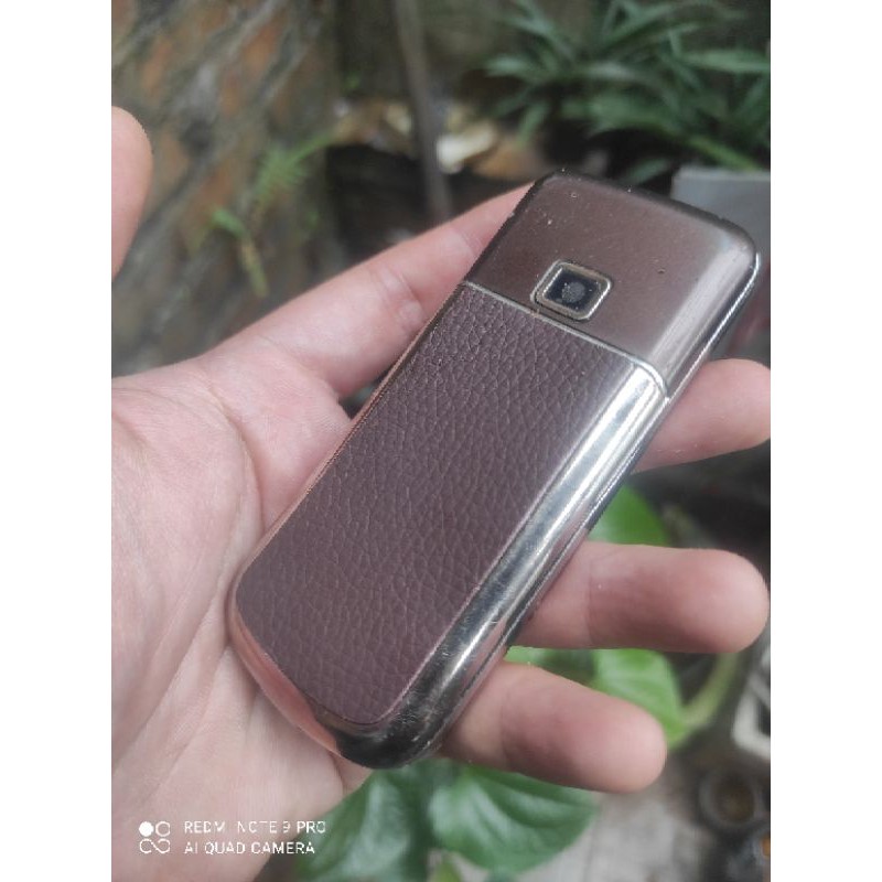 Miếng dán da nokia 8800 - nâu