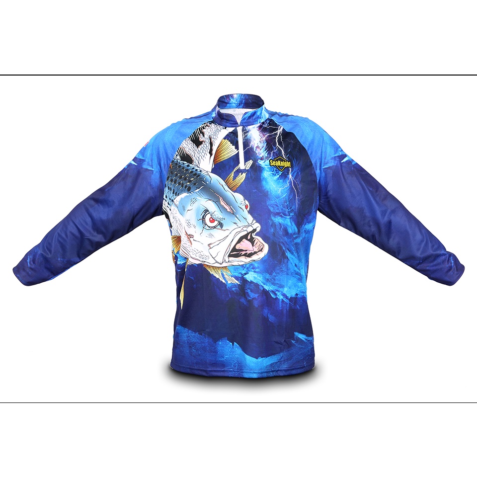 Áo Thun Câu Cá Dài Tay Chống Tia UV SK004 Size L XL XXL XXXL Sự Bảo Vệ