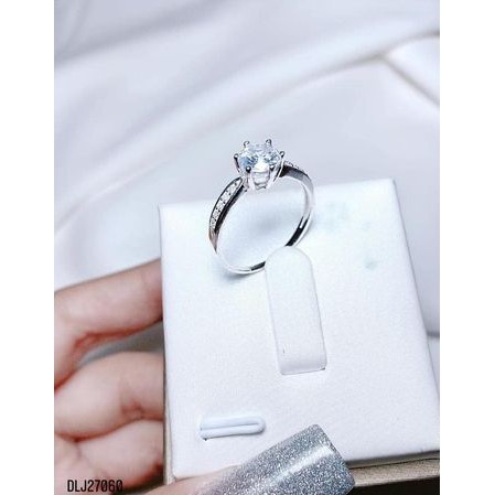 Nhẫn nữ bạc ta - nhẫn nữ gắn đá cao bibi silver hàng làm kĩ