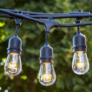 Dây Bóng Đèn Kín Nước Trang Trí Ngoài Trời Quấn Cây Quán Cà Phê Trà Sữa Nhà Hàng Decor Nội Thất