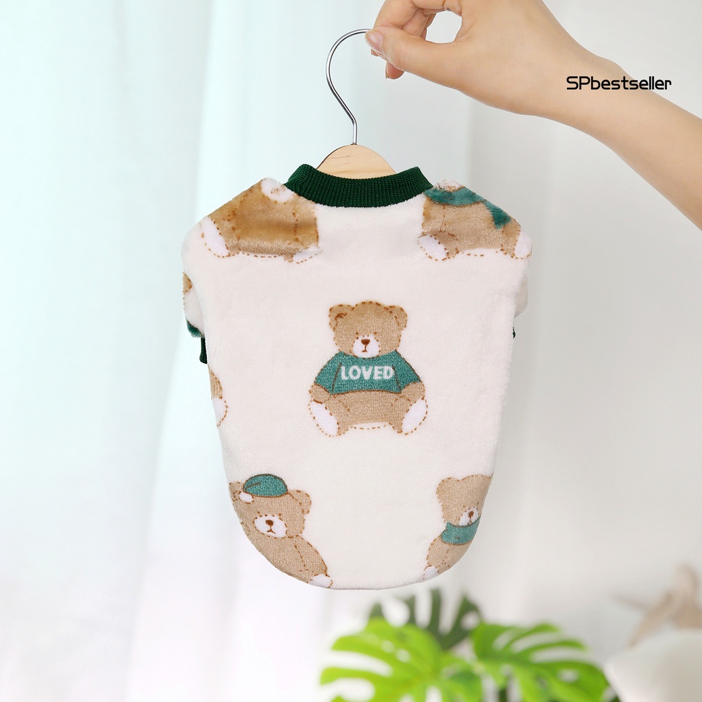 Trang phục hóa trang co giãn tốt họa tiết hoạt hình cho thú cưng