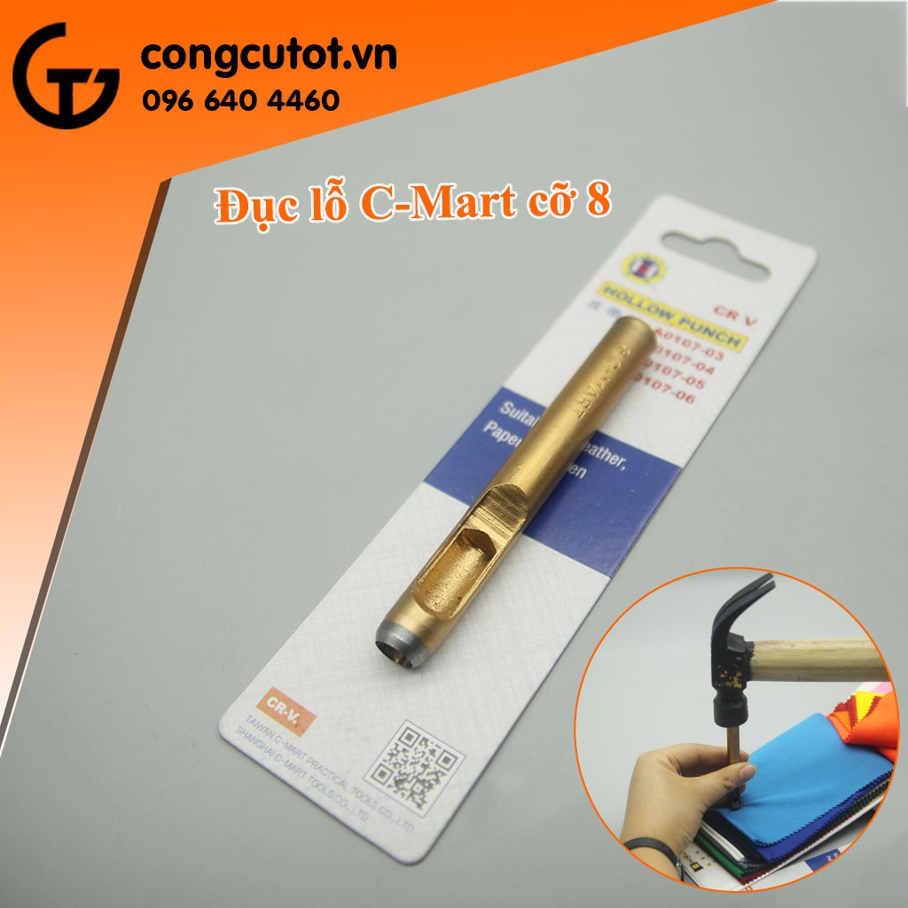Đục lỗ 8*13*110mm C-Mart A0107-08