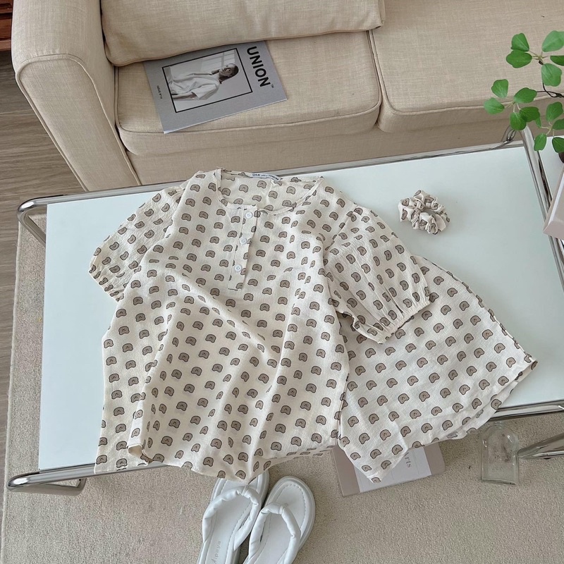 ĐỔ NGỦ ULZZANG KÈM CHUN BUỘC (ảnh thật)