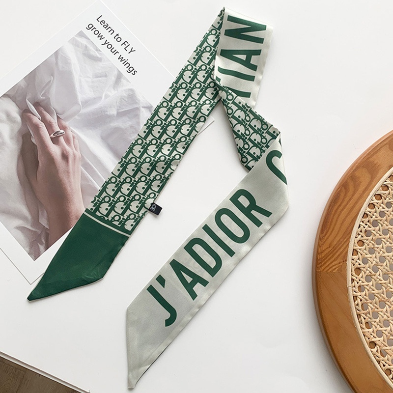 Khăn Quàng Cổ Bằng Vải Satin Thời Trang Dành Cho Nữ