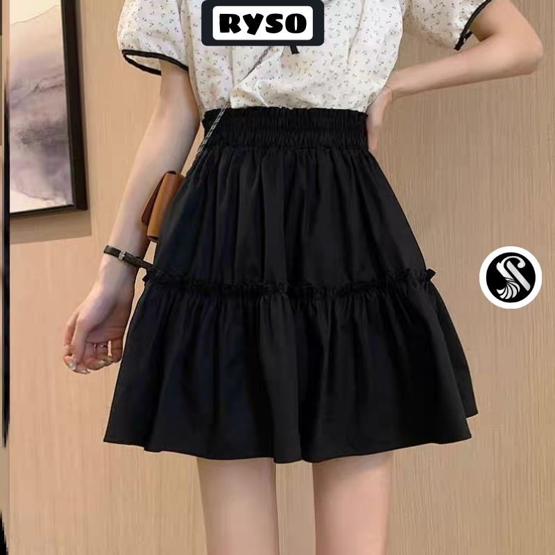 Chân Váy Xòe Ulzzang 2 Tầng Dáng Ngắn Chữ A Chất Vải Voan ( Có Quần Trong ) | BigBuy360 - bigbuy360.vn