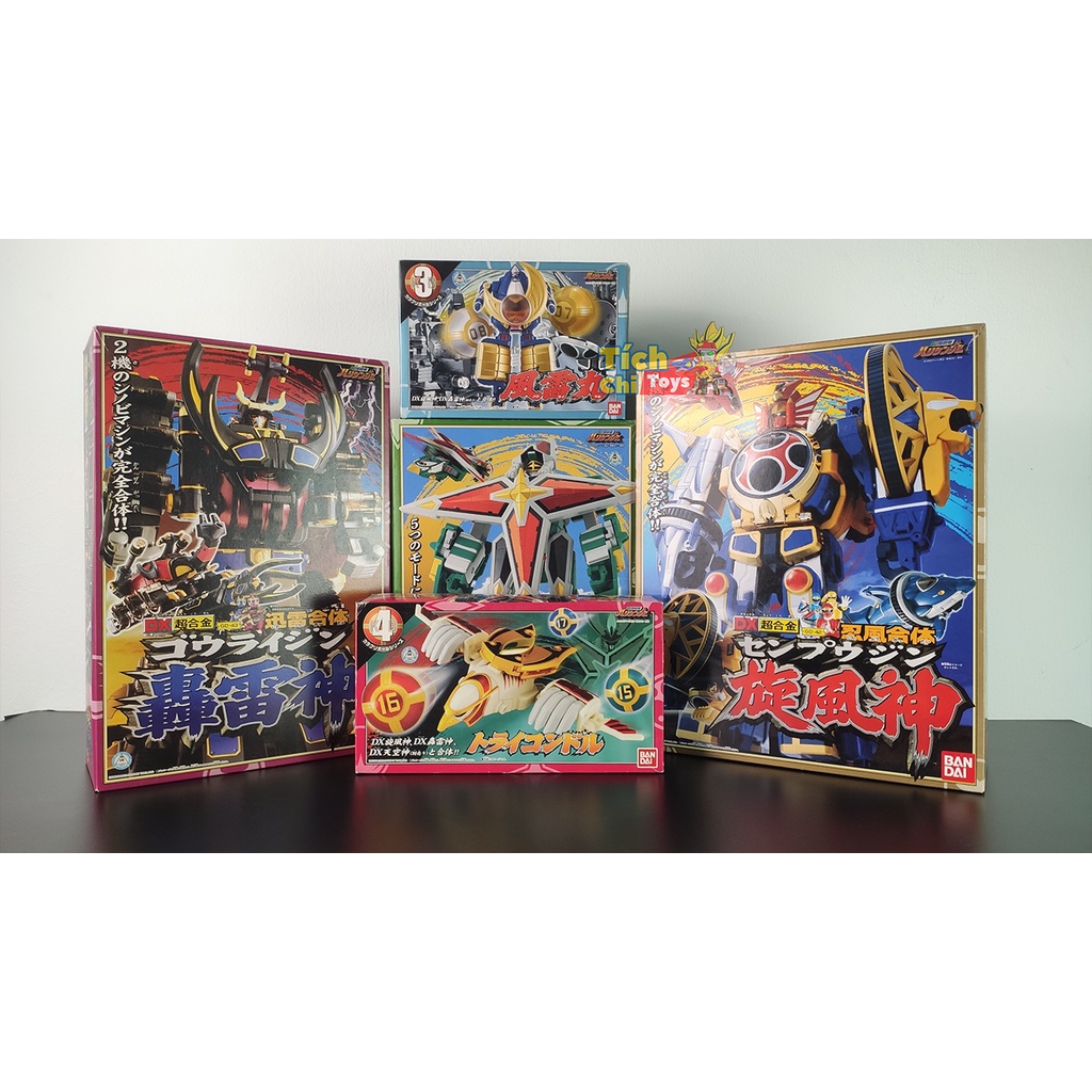 DX Ninpuu Sentai Hurricanger - Siêu Nhân Cuồng Phong - Đồ Chơi Mô Hình Chính Hãng Nhật Bản - Bandai