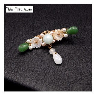 kẹp tóc đá cổ trang