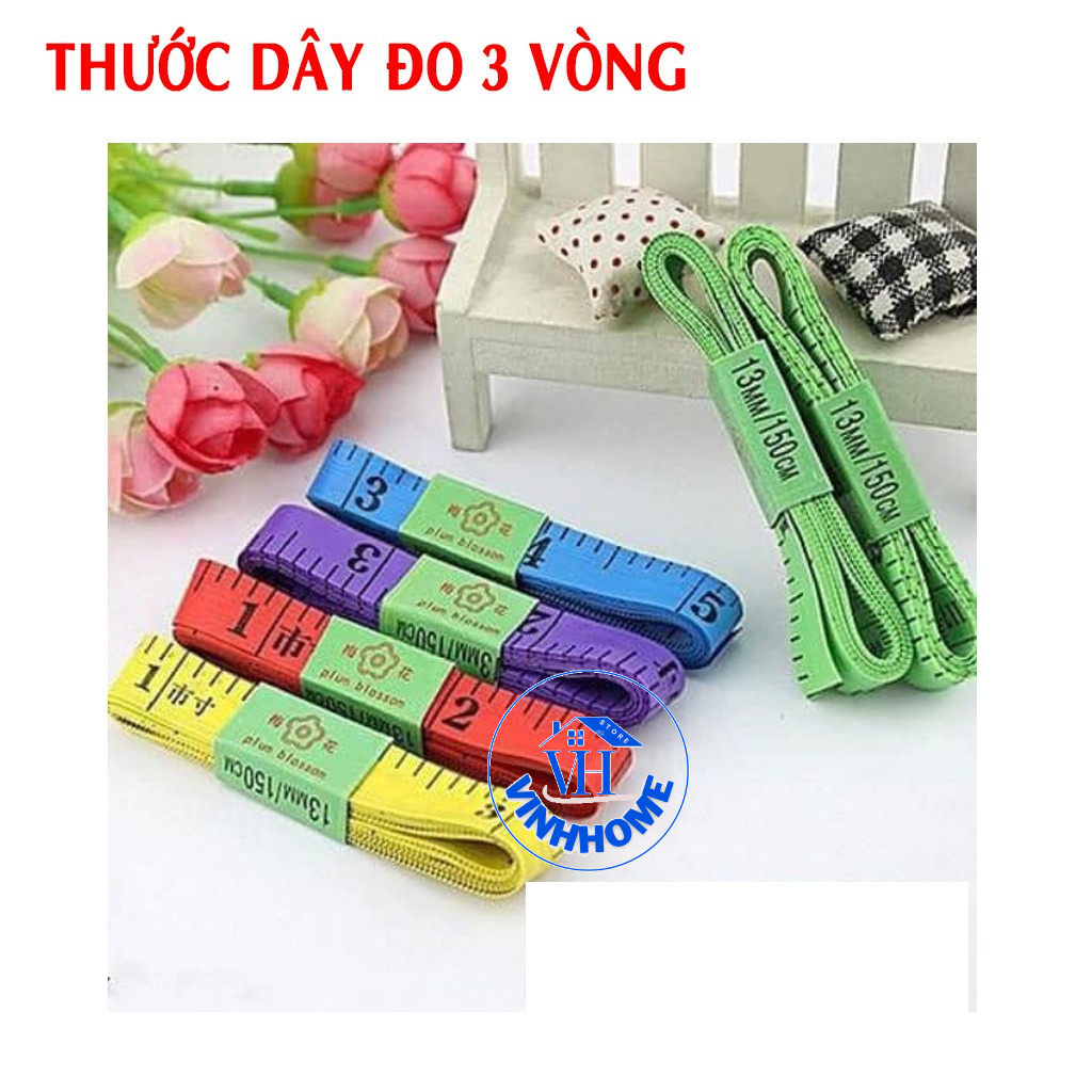 Thước Dây Đo Quần Áo May Đồ - Đo Eo