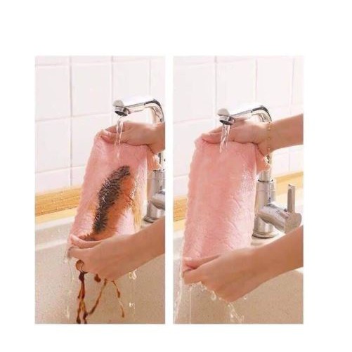 Set 5 khăn lau tay đa năng nhà bếp siêu mềm mịn thấm hút [zicziac]