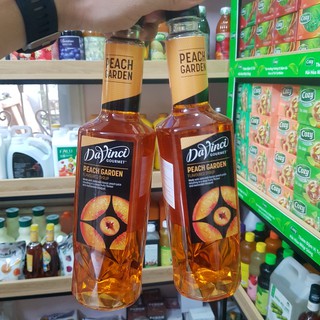 Siro Đào Davinci Gourmet (Peach Garden syrup) - chai 750ml