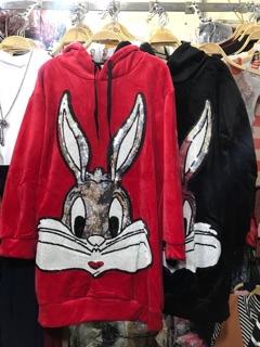 Váy nhung nỉ hoodie