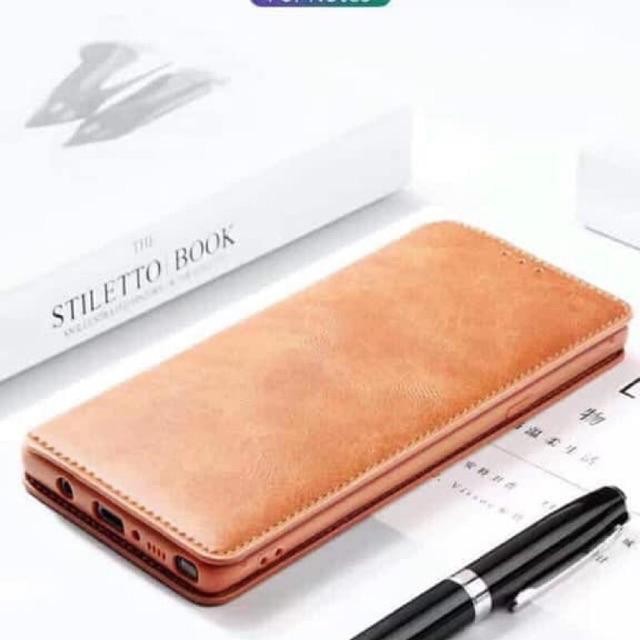 Bao da điện thoại nắp gập kiêm ví đựng thẻ Xundd dành cho Samsung note8 / note 9 / S8 / S8Plus / S9 / S9 Plus / S10 / S1