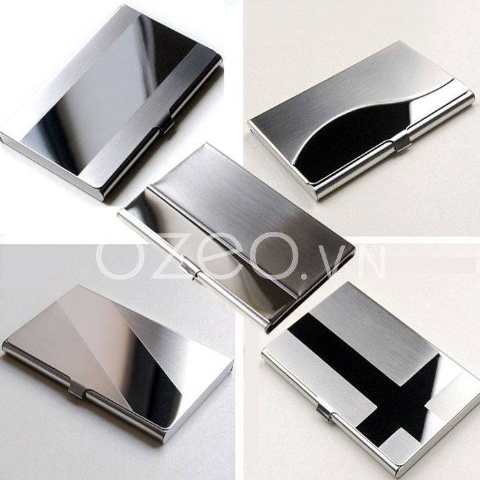 Hộp đựng name card inox không gỉ NC064_Quà Tặng Đối TácTác, Sếp, Đồng Nghiệp_Giá Tốt Nhất Thị Trường