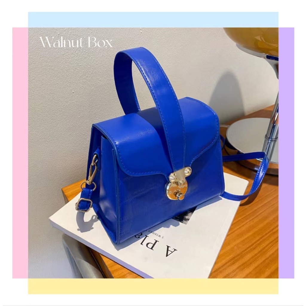 Túi Đeo Vai Hình Vuông Cỡ Nhỏ Phong Cách Phương Tây Retro Thời Trang Mới Cho Nữ