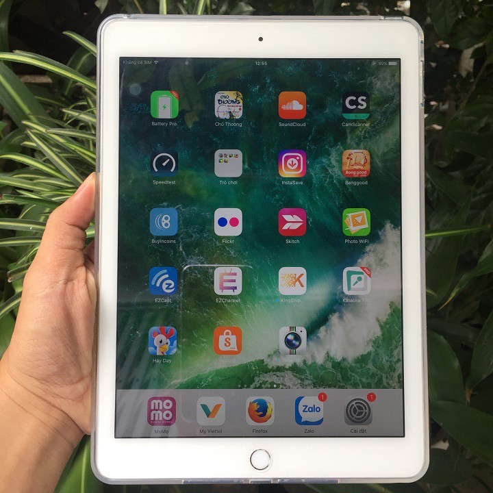[Mã ELFLASH5 giảm 20K đơn 50K] Ốp dẻo trong suốt ipad tặng kèm nút chơi game | BigBuy360 - bigbuy360.vn