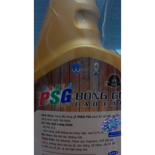 Dầu xịt bóng gỗ PSG 600ml