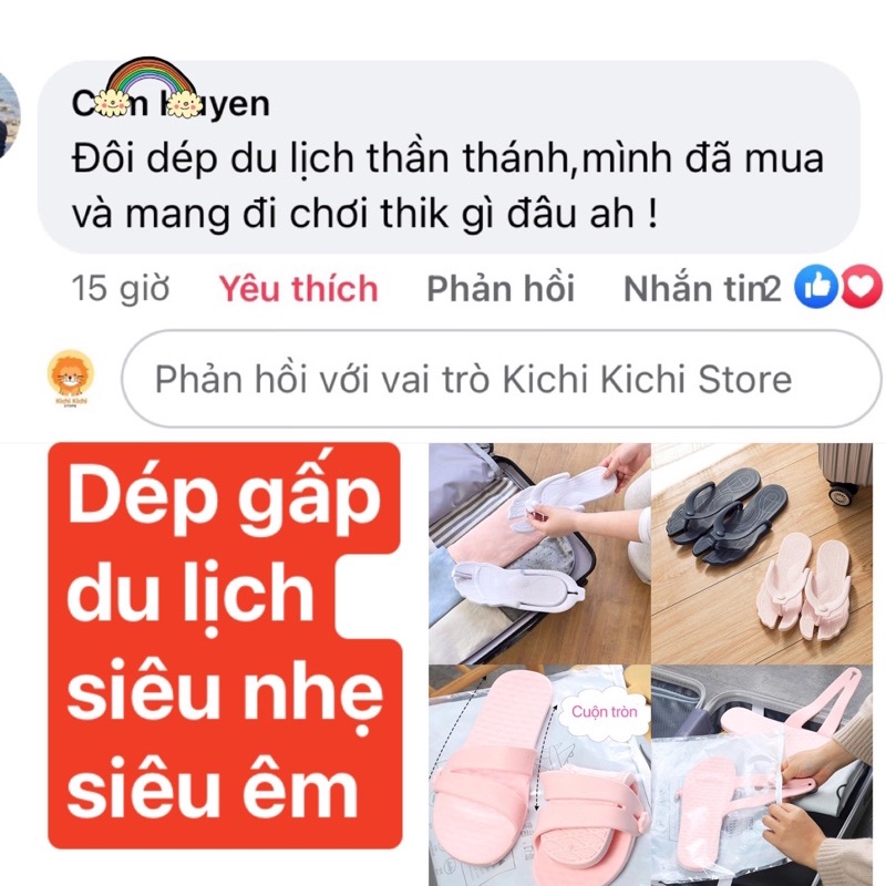 DÉP GẤP DU LỊCH TIỆN LỢI, TIẾT KIỆM KHÔNG GIAN.