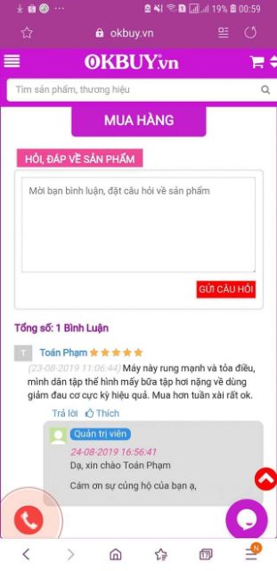 Máy Massage Giảm Đau Nhức Căng Cơ Nikio NK-171