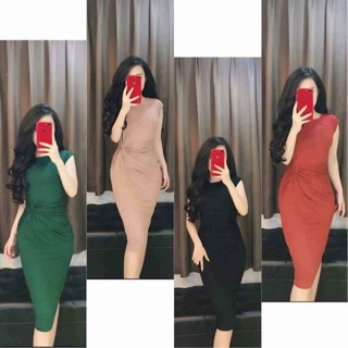 Váy xoắn eo thái