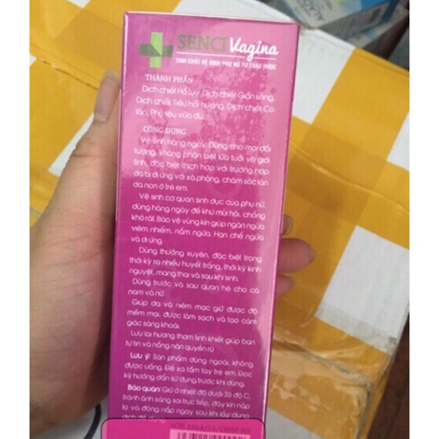 Dung dịch vệ sinh Senci Vagina tinh chất vệ sinh phụ nữ từ thảo dược chai 150ml