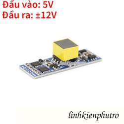 Mạch Cách Ly Chuyển Nguồn 5VDC Sang Nguồn Đôi 12VDC - 3W