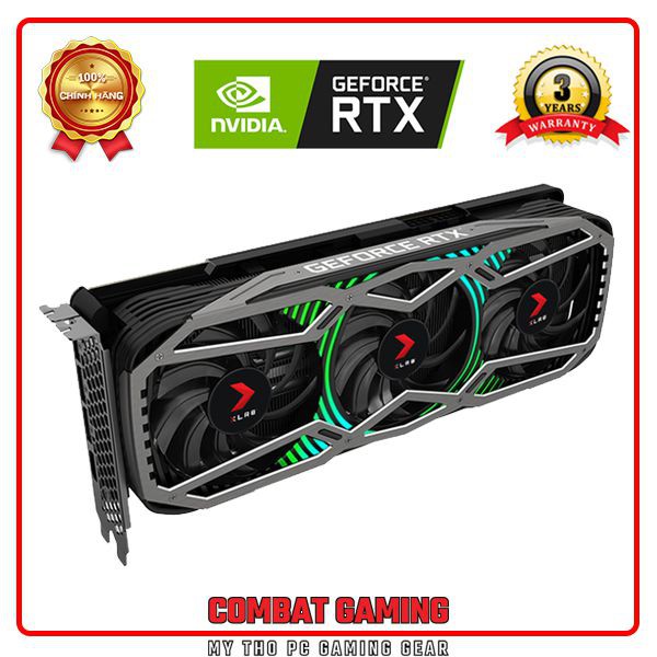 Card Màn Hình PNY GEFORCE RTX 3070 8GB XLR8 Gaming REVEL EPIC-X RGB Triple Fan Edition LHR | BigBuy360 - bigbuy360.vn