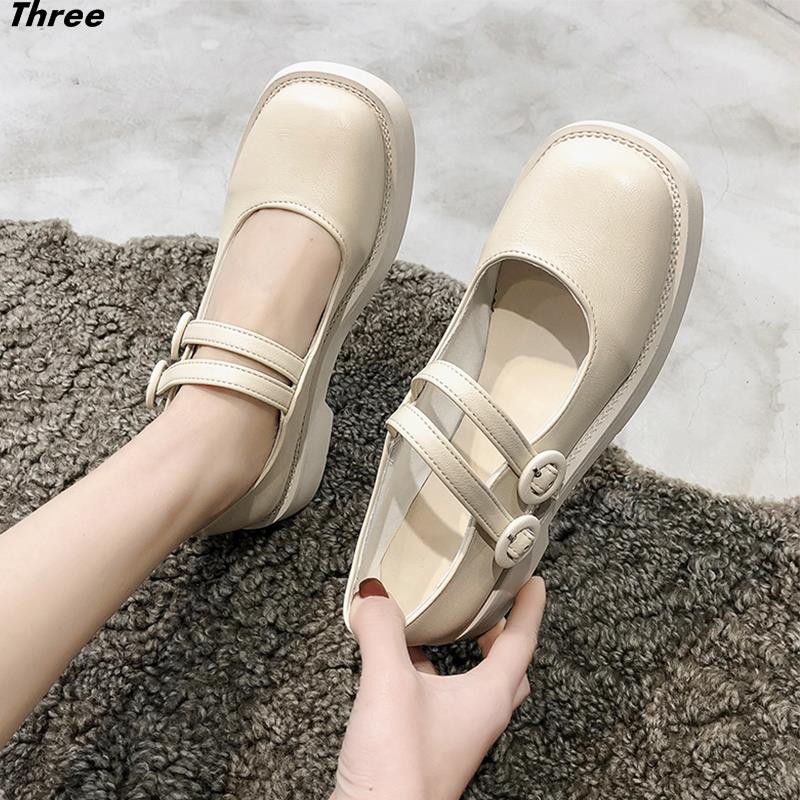 Women's shoes, single shoes, thick-soled Mary Jane Japanese jk small leather shoes, female students, Korean version, retro British college style