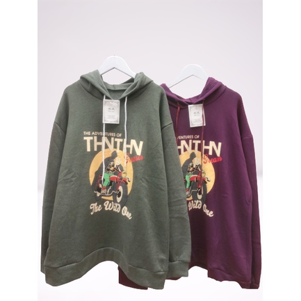 Áo Hoodie Nỉ Nam Nữ Hình Tin Tin Chạy Xe, Áo Khoác Nỉ Chất Dày Dặn Phong Cách Anne Boutique Mã 693