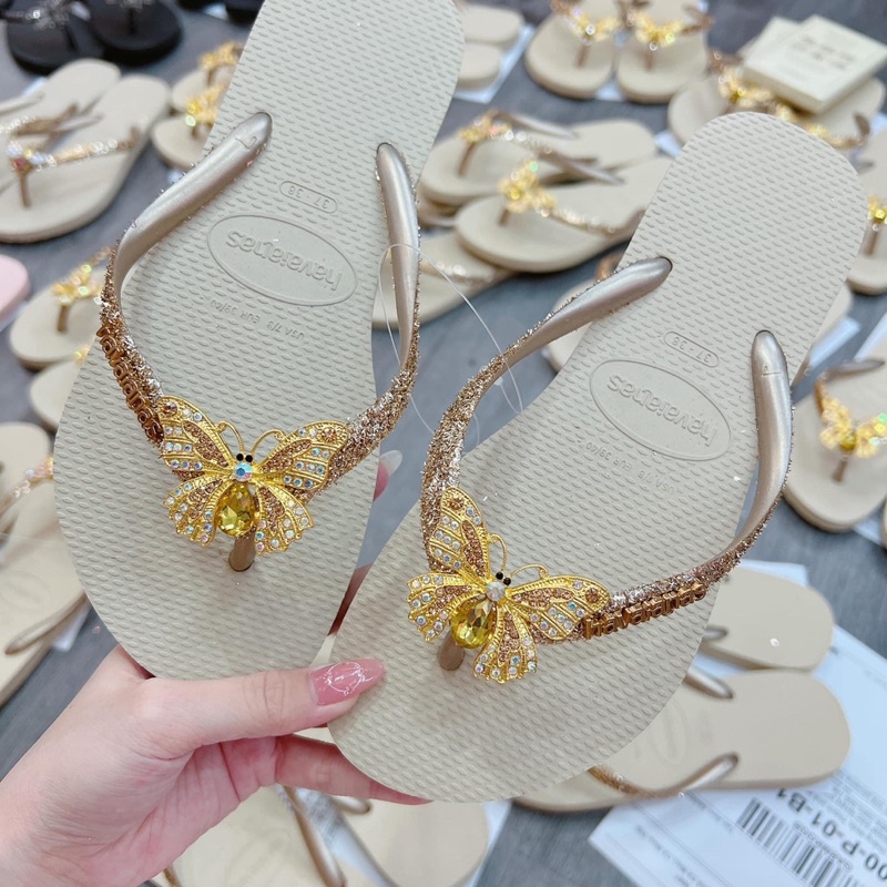 Kim tuyến gold nhạt mix charm phượng vàng