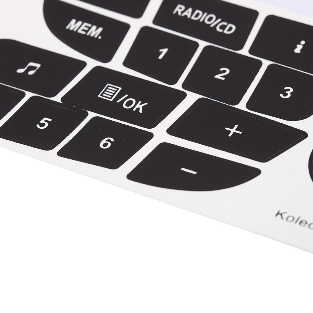 Miếng Dán Sửa Chữa Nút Bấm Âm Thanh Radio Xe Hơi 1 Cái