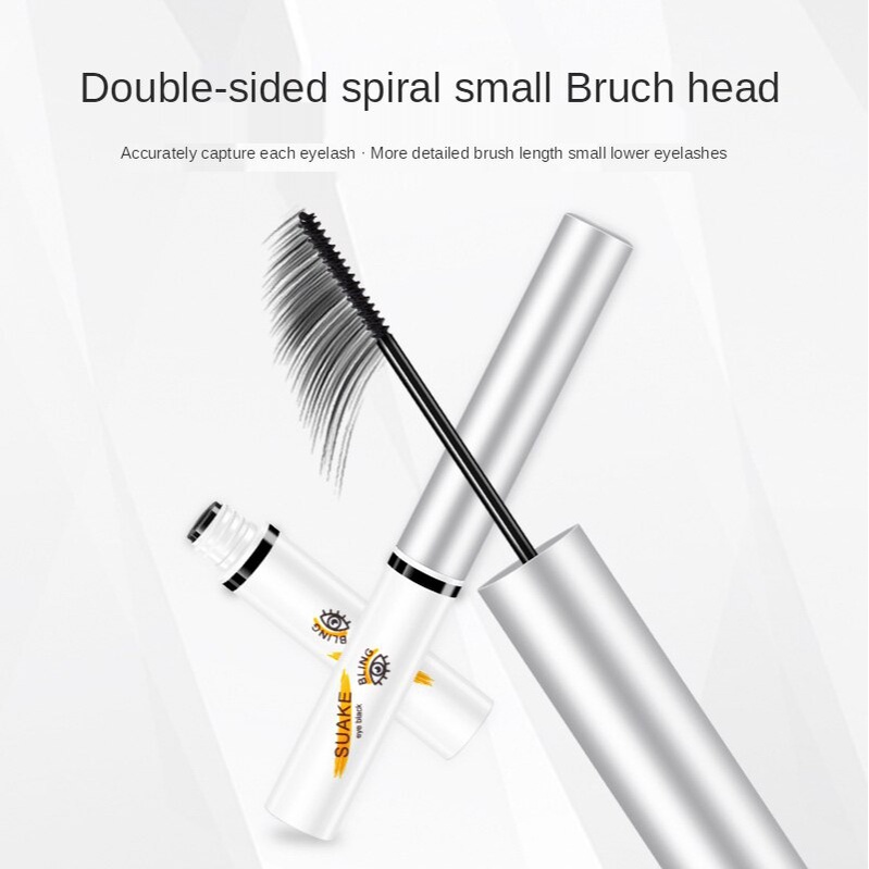 Mascara, eyelashes are not easy to smudge, waterproof and sweat-proof, curling eyelashes, thick eyelashes do not remove makeup.