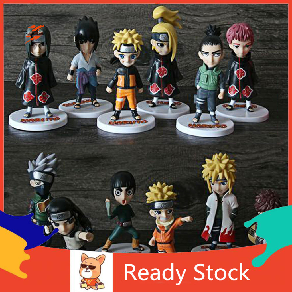 Set 6 Khuôn Tạo Hình Nhân Vật Trong Phim Hoạt Hình Naruto