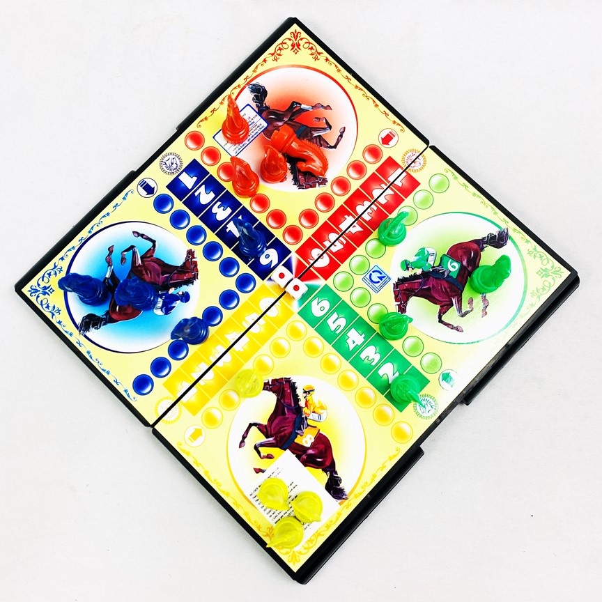 Bộ cờ Cá Ngựa bàn NHỰA 28X28CM