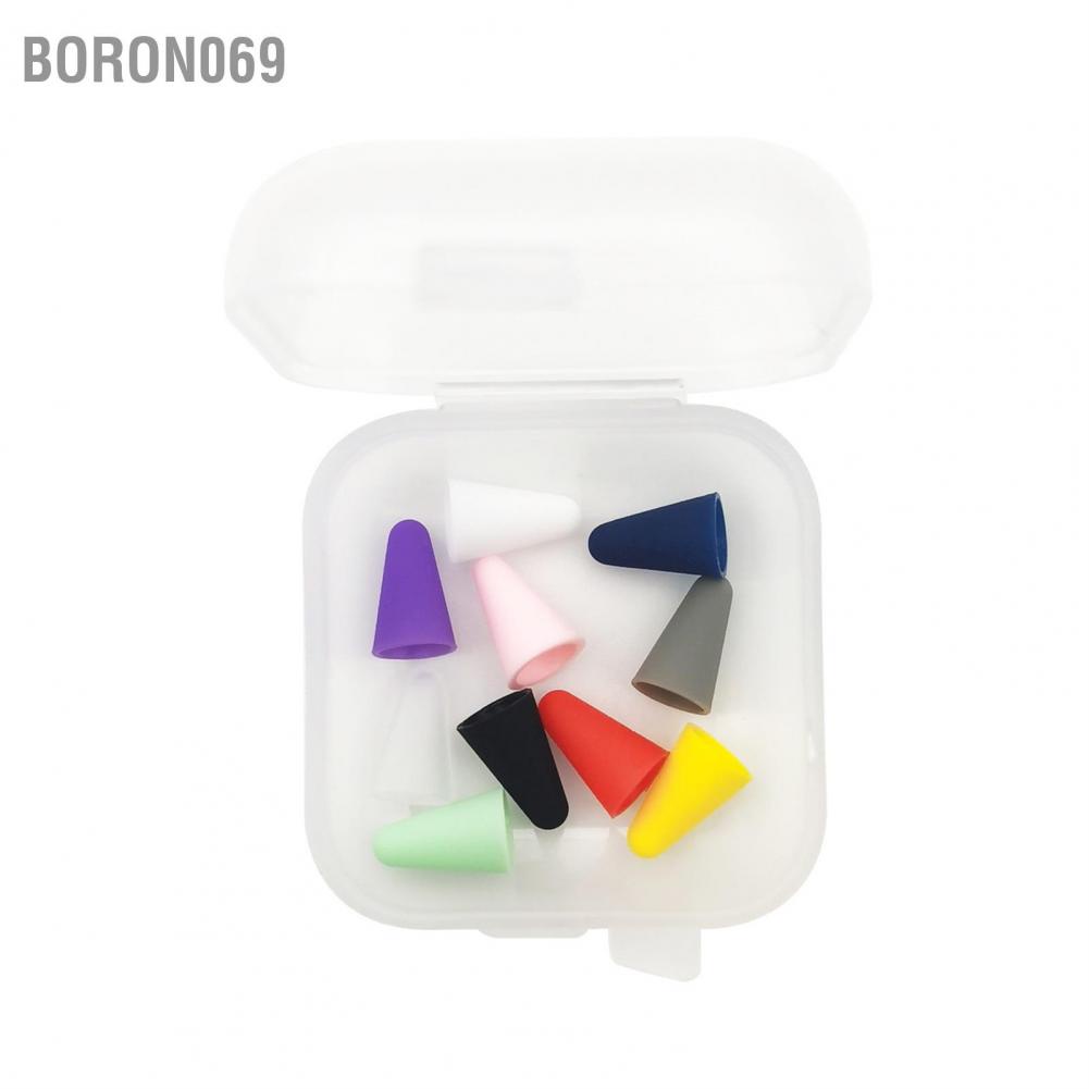 Bút chì Nắp đầu bút Silica Gel mềm chống mài mòn Nib Cap Phụ kiện bảo vệ viết Boron069