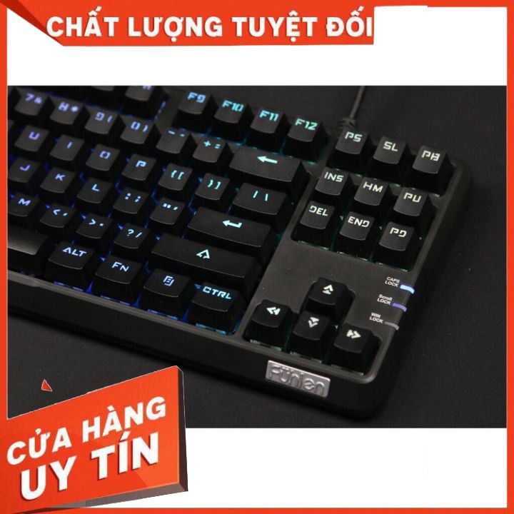 [Mã 159ELSALE hoàn 7% đơn 300K] Phím cơ Fuhlen M87s RGB Chính Hãng Blue Switch