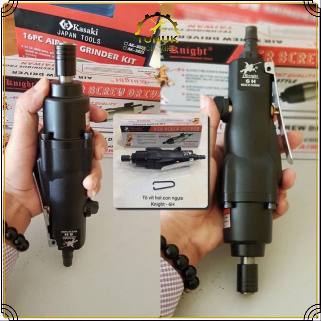 Súng bắn vít 2 búa 🍀FREESHIP🍀Vít hơi Knight Taiwan 6H , 5H