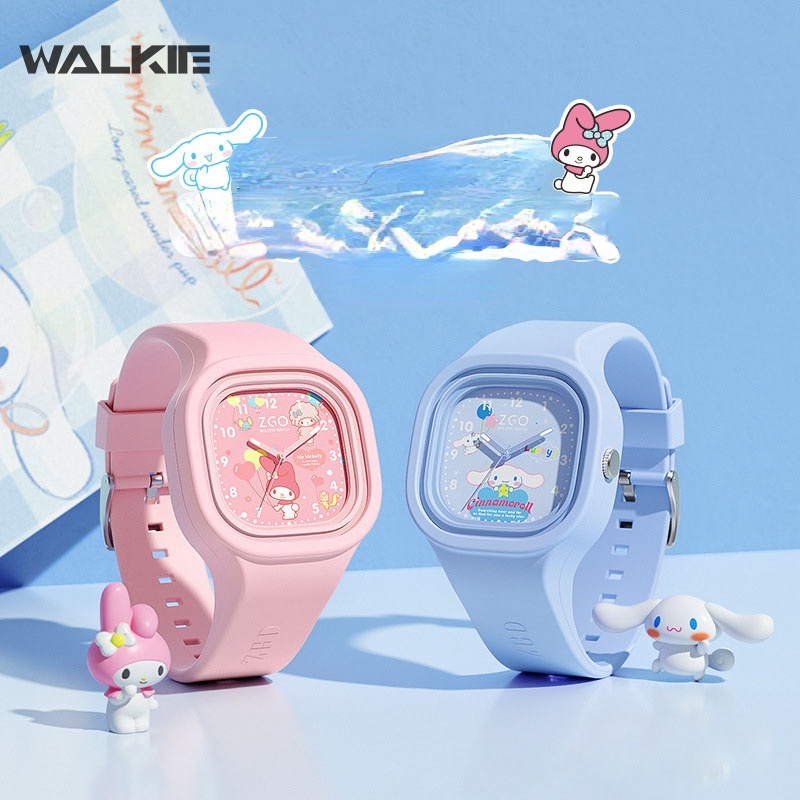 Đồng hồ kim chống thấm nước họa tiết Cinnamoroll đáng yêu cho bé gái