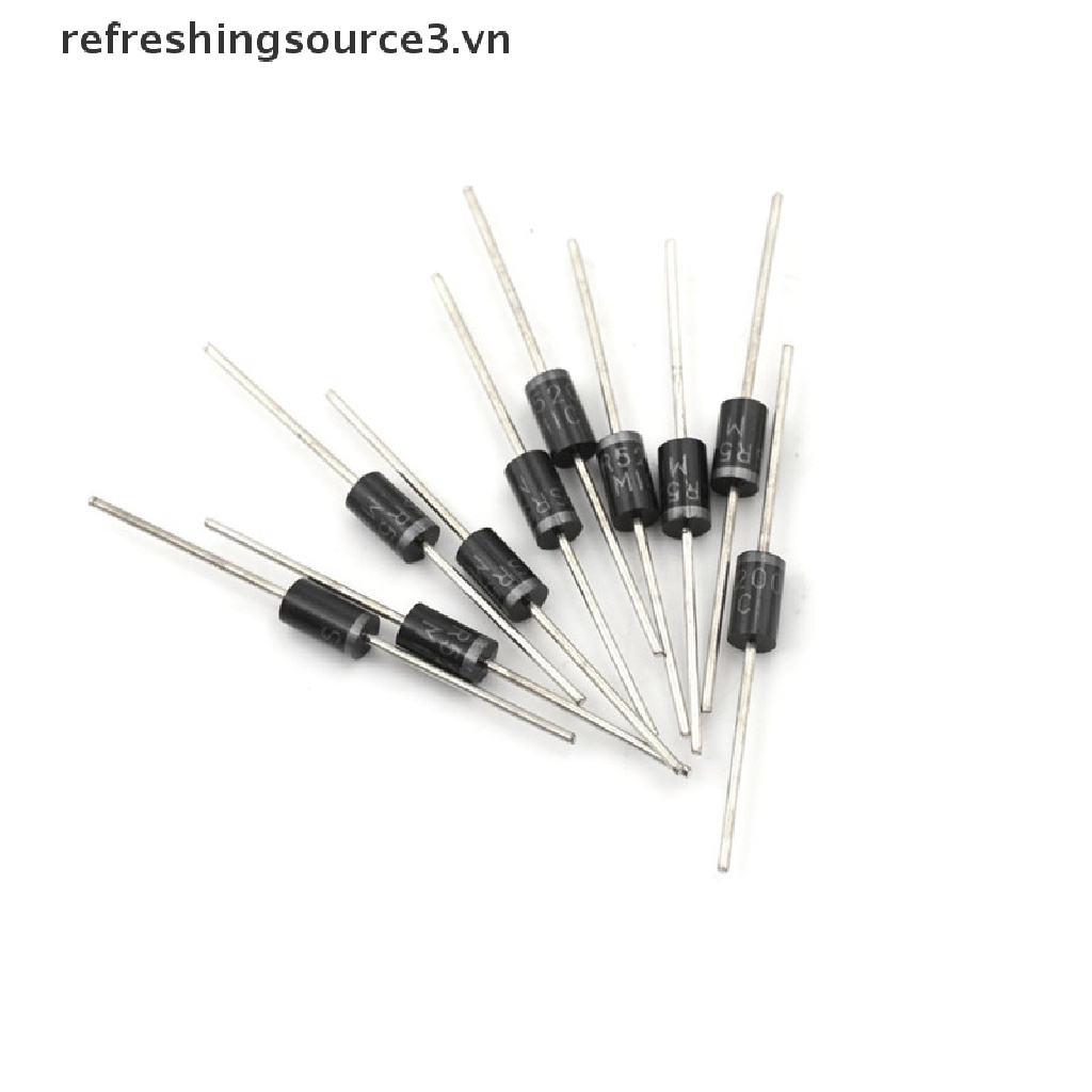 Set 10 Điốt SR5200 SB5200 MBR5200 5A 200V DIP Chuyên Dụng