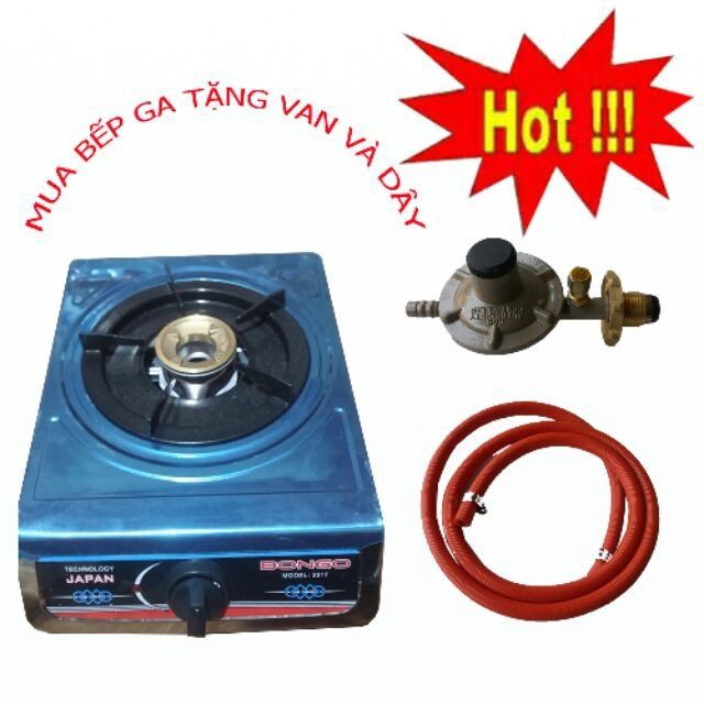 [ HÀNG CHÍNH HÃNG ] Bếp Gas Đơn Kính DYNAMIC + Bộ Van Dây HÀN QUỐC-Bếp Đẹp -Chắc Chắn -Lửa Xanh -Tiết Kiệm gas-BH -24T